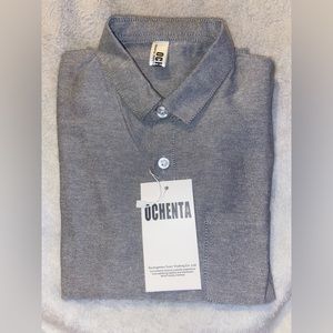 Long Sleeve Button Down Oxford Casual Dress Shirt